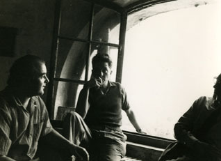 Marc Hénard with Jean Claude Libert at Villeneuve